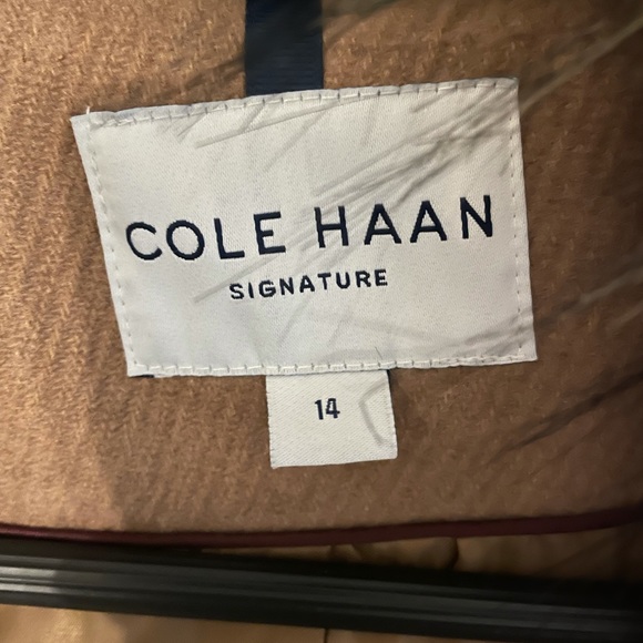 Cole Haan camel toggle coat - Picture 3 of 3